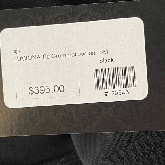 The LUMIONA Stunning Lace Up Jacket - Picture 10 of 10